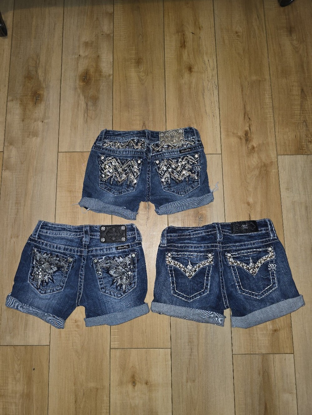 Miss Me Cut Off Shorts Bundle Sz 25 26
